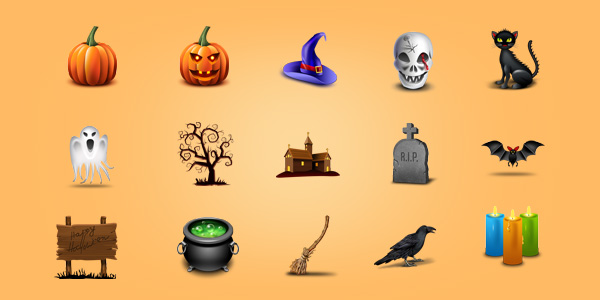 15 Halloween Icons