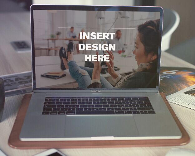 2 Free Realistic Macbook Pro Mockup (2017)