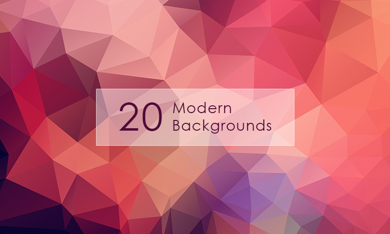 20 Hi-Res Modern Backgrounds
