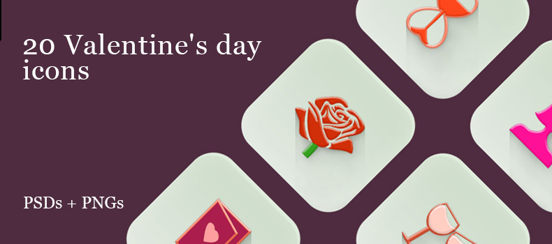 20 Valentine’s day icons