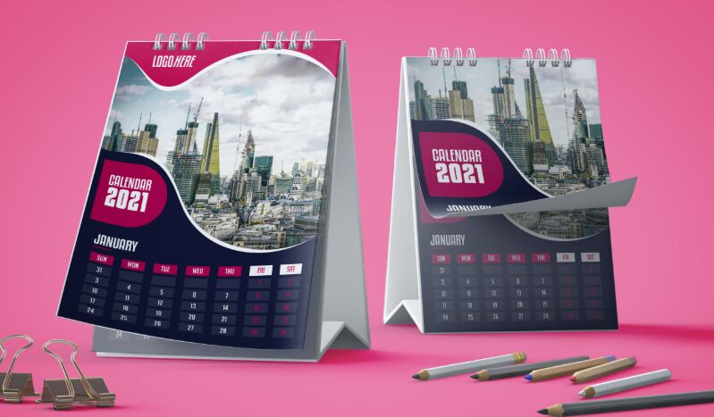 2021 Calendar Template Design