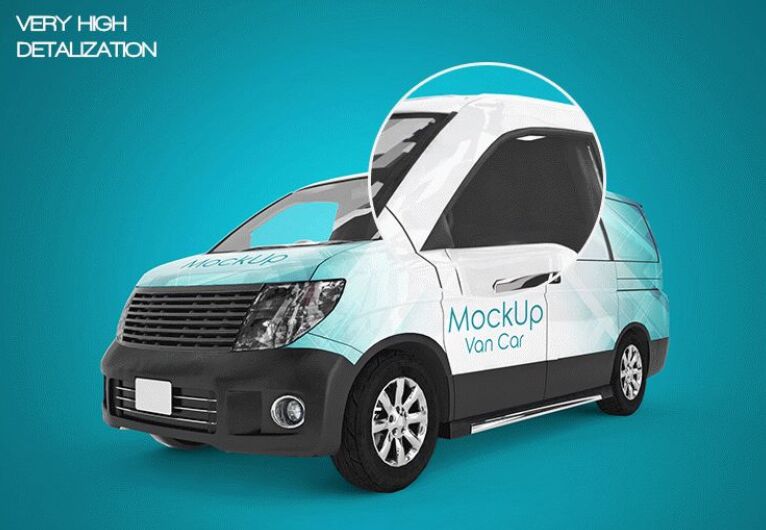 3 FREE VAN CAR MOCK-UPS