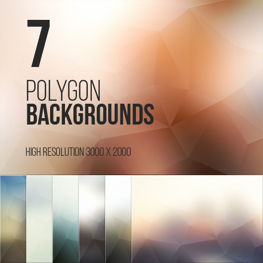 7 Polygon Backgrounds