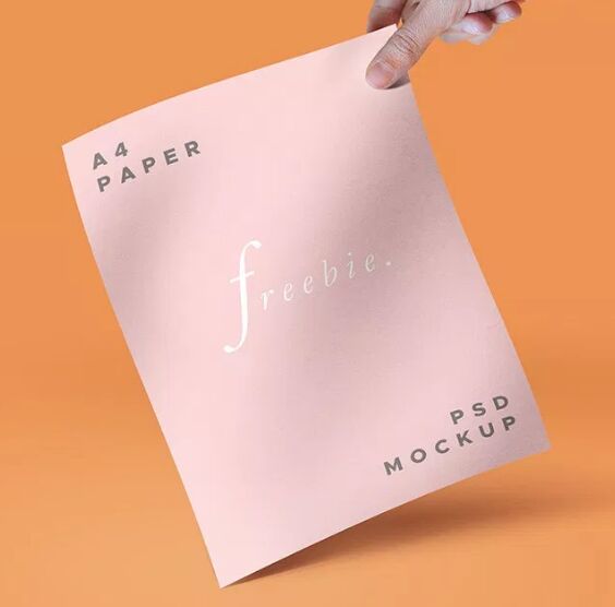 A4 Paper And Magazine PSD Mockups