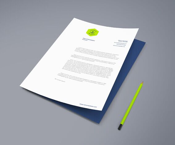 A4 Paper PSD Mockup Vol2