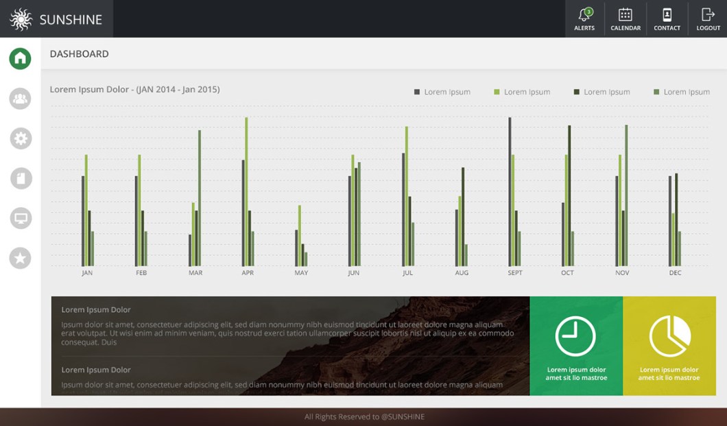 Admin Dashboard Template