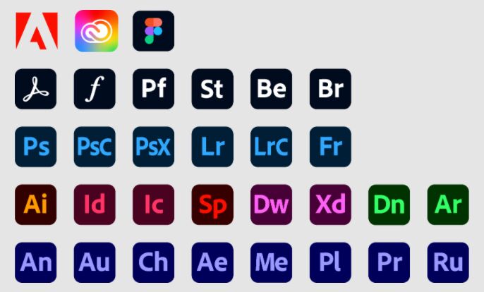 Adobe Icon Set