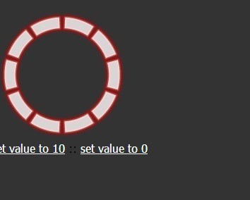 Animated Circular Value Indicator With jQuery and Raphael - jQuery Bend Gauge