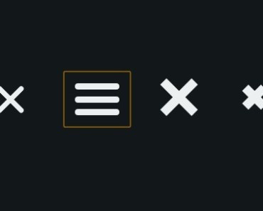 Animated Navigation Icons with CSS Transforms