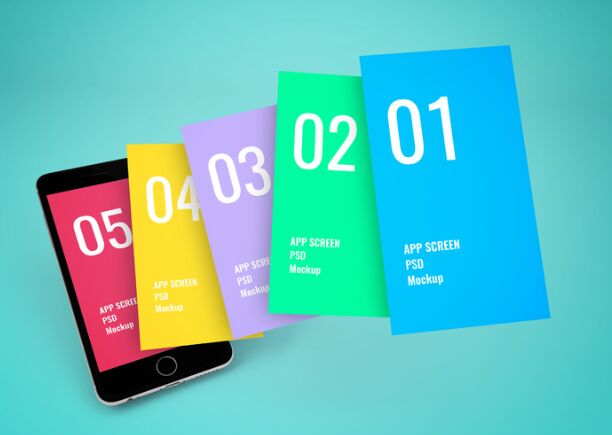 App Screen Showcase Mockup Vol6-min