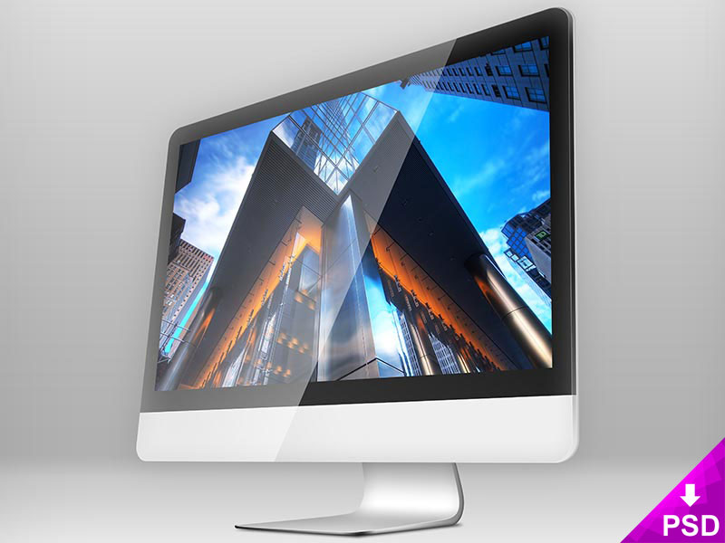 Apple iMac Mockup