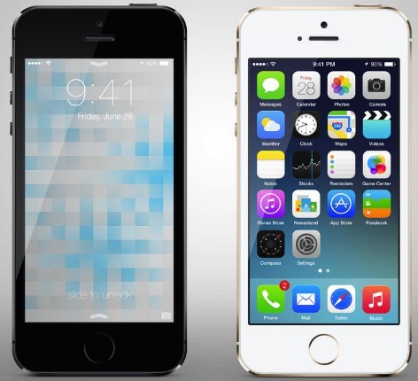 Apple iPhone 5S PSD