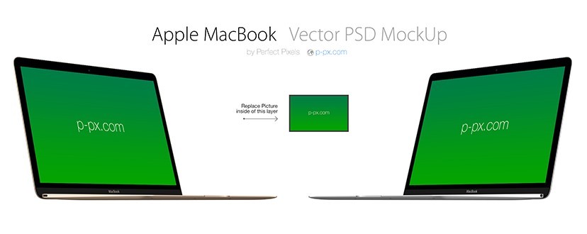 Apple MacBook Mockup