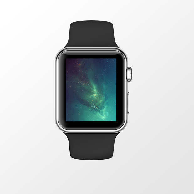 Apple Watch Sport PSD Mock-Up