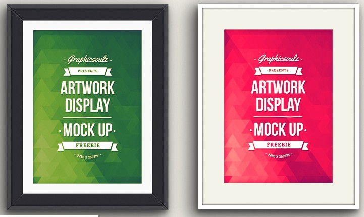 Artwork Display Mockup