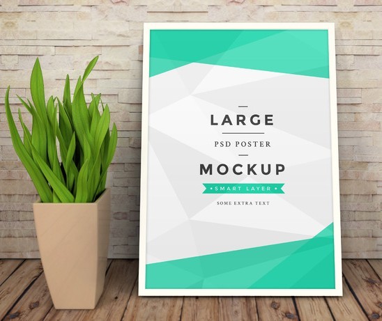 Artwork Frame PSD Mockup Vol.2