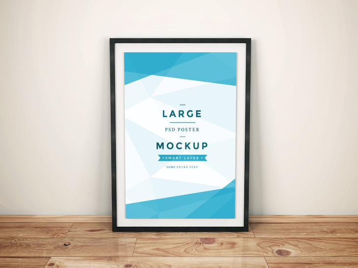 Artwork Frame PSD Mockup Vol.4