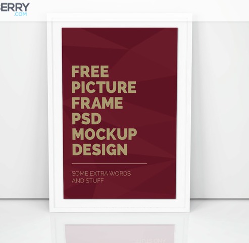 Artwork Frame PSD Mockup Vol5