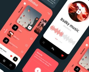 Audio Buzz Music App Concept