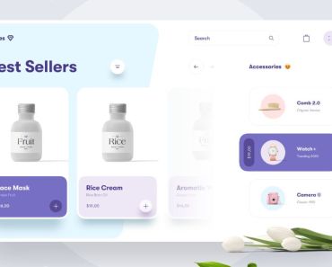 Beauty Store Website Concept