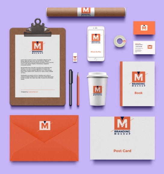 Branding Identity Mockup PSD