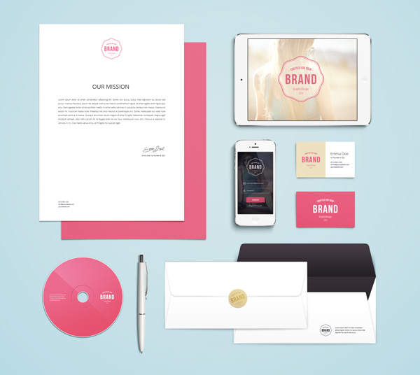 Branding Identity MockUp Vol.4