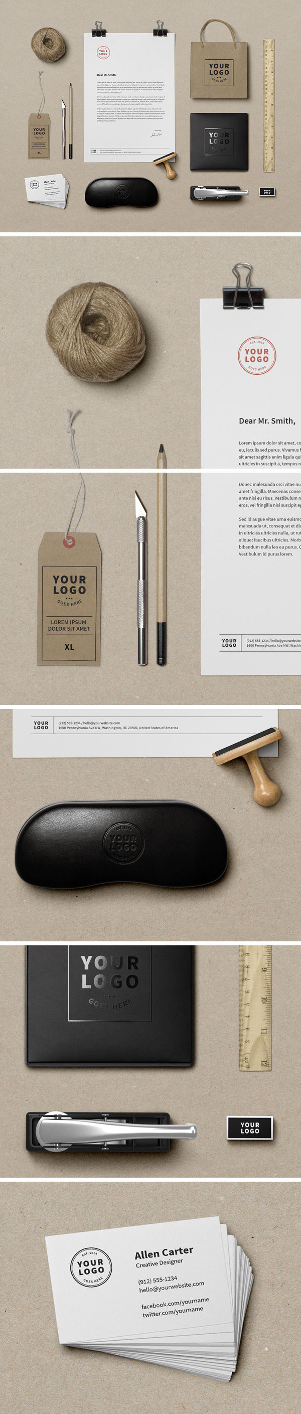 Branding Identity MockUp Vol.9