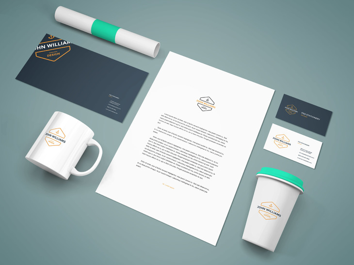 Branding Stationery Mockup Vol9