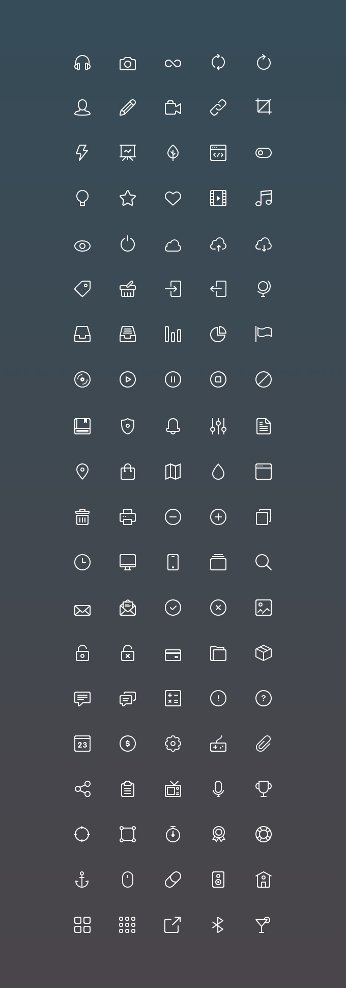 Buddha Line Icons Complete