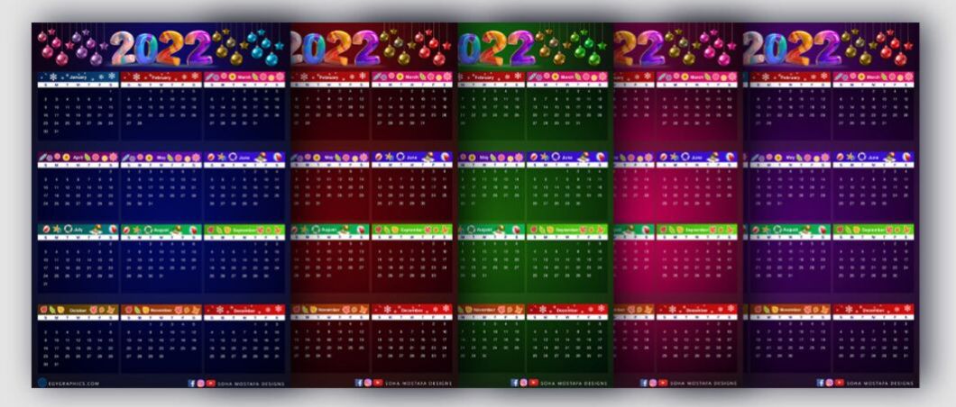 Calendar 2022 Pdf Free Download