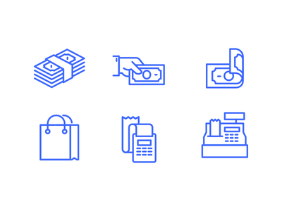 cash-flow-free-icon-set