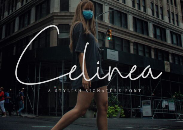 Celinea Signature Font