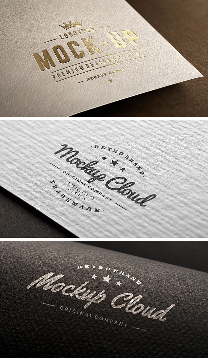 Close-Up logo Mockups