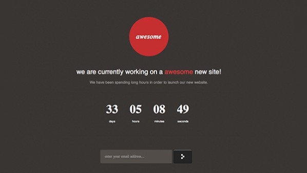 Coming Soon Landing Page