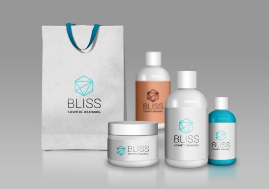 Cosmetic Branding Mockup PSD