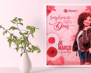 Creative Women's Day Flyer Mockup (PSD)