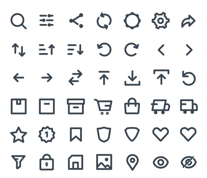 E-Commerce Icon Set