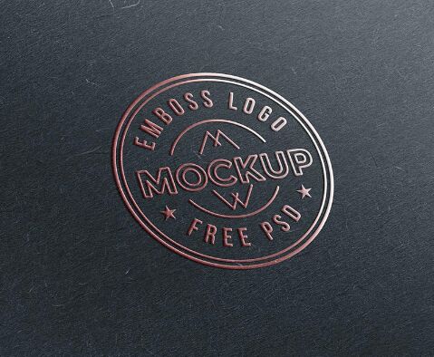 emboss-paper-logo-mockup-psd