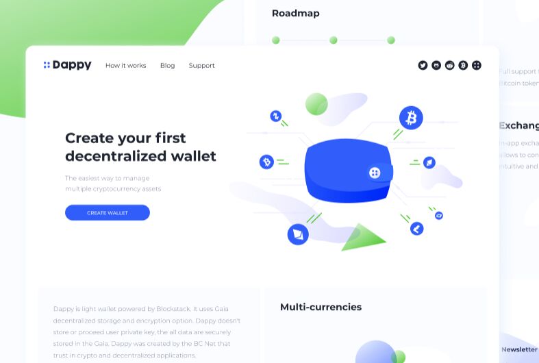 Figma Freebies Clean Landing Page