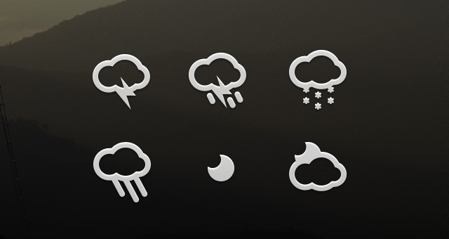 Forecast Weather Icons