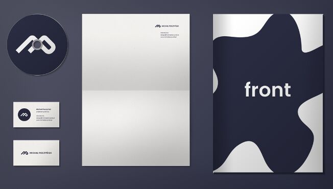 Free basic identity mockup PSD