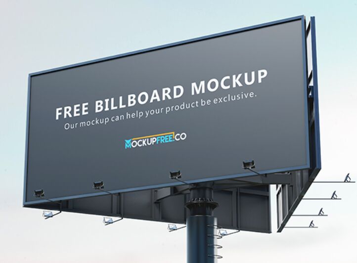 Free BILLBOARD Mockup psd