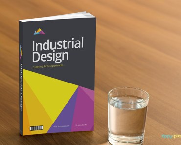 Free Book Cover PSD Mockup