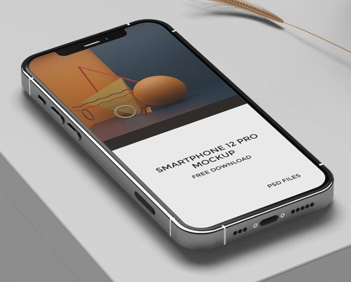 Free Download iPhone 12 Pro Mockup