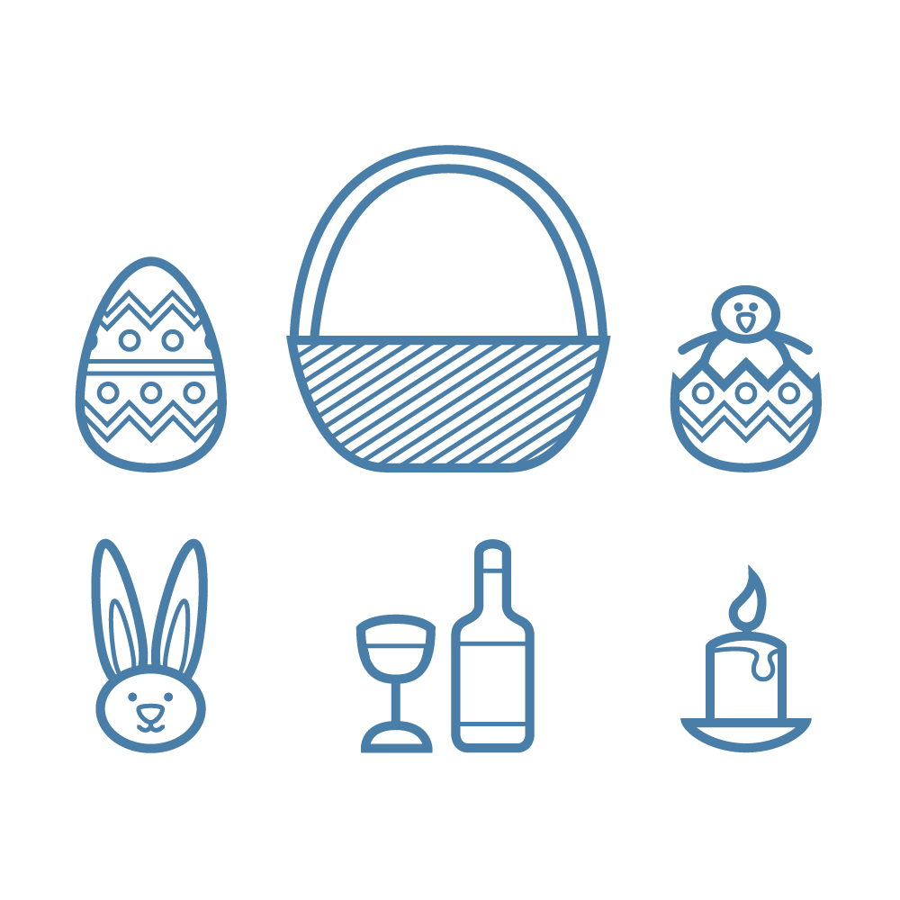 FREE EASTER ICON SET