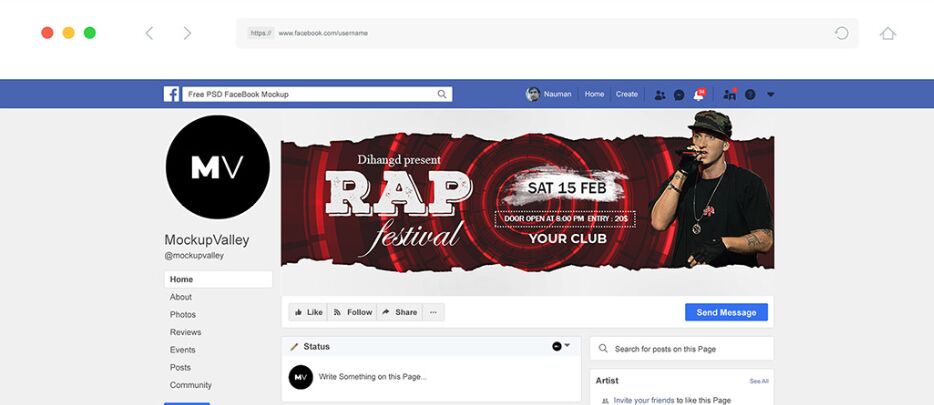 Free Facebook Cover Design