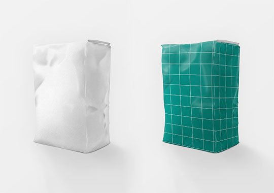 Free Flour Bag Mockup