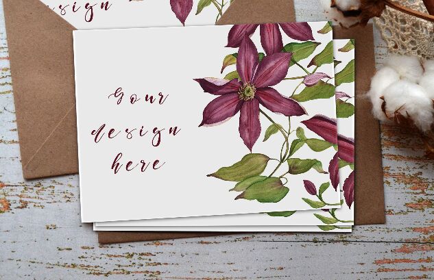 FREE Greeting Card Mockup