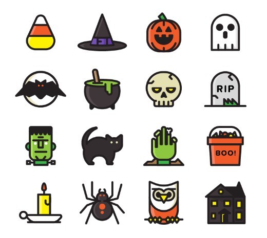 Free Halloween Icon Set