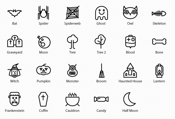 FREE HALLOWEEN ICONS